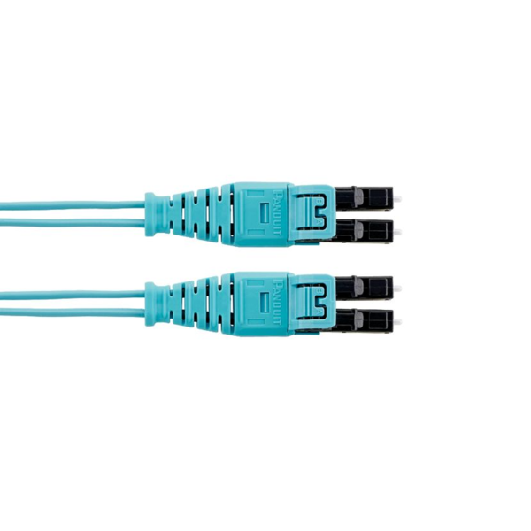 <strong>PANDUIT OPTI-CORE</strong><br/>PUSH-PULL OM4 LC DUPLEX FIBER PATCH CORDS<br/><strong>Configurable Options</strong>